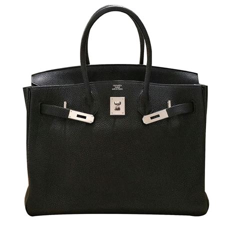 birkin hermes black leather price|Hermes Birkin 35 togo leather.